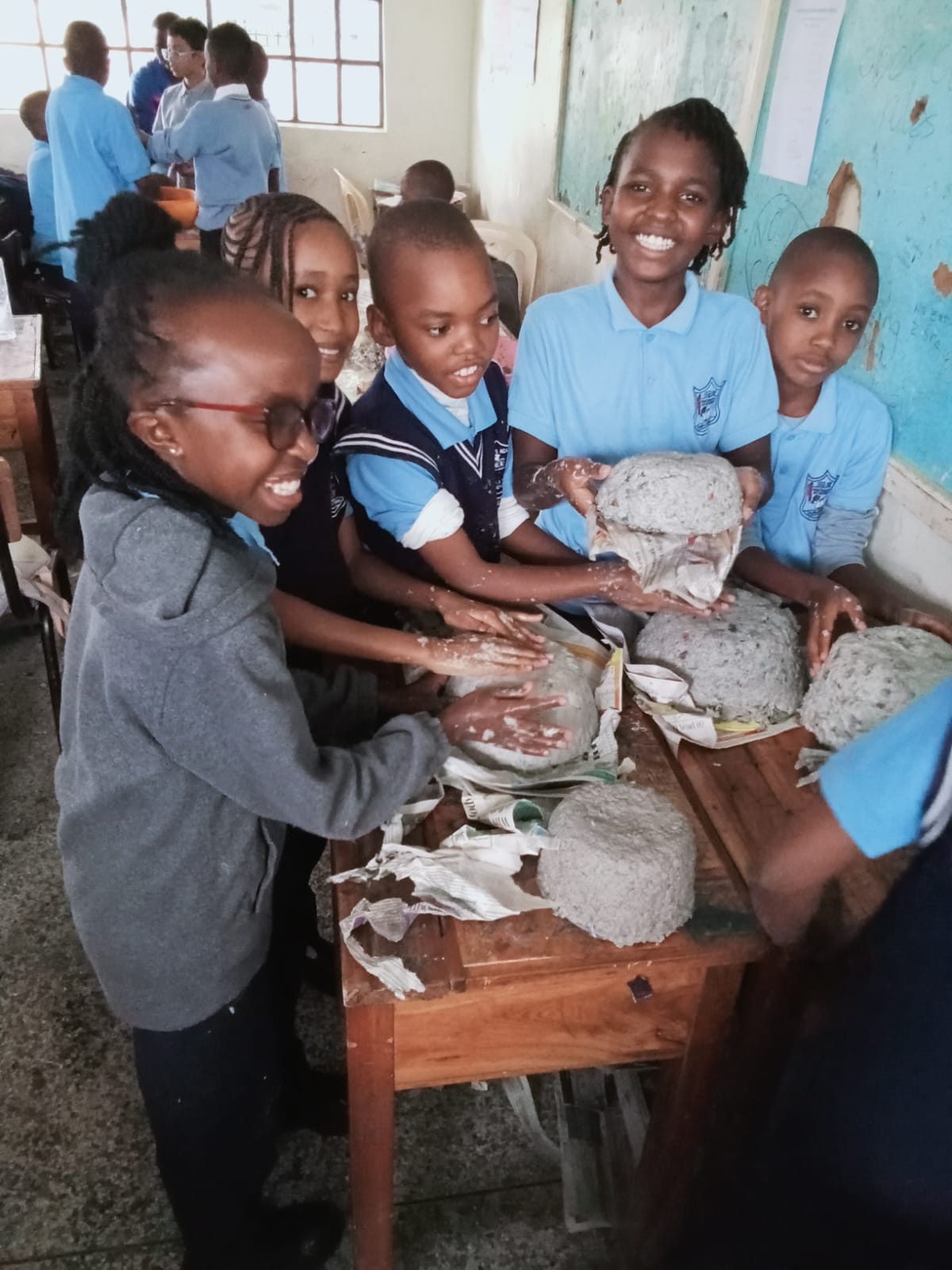 Hands-on classroom learning at Machakos Academy