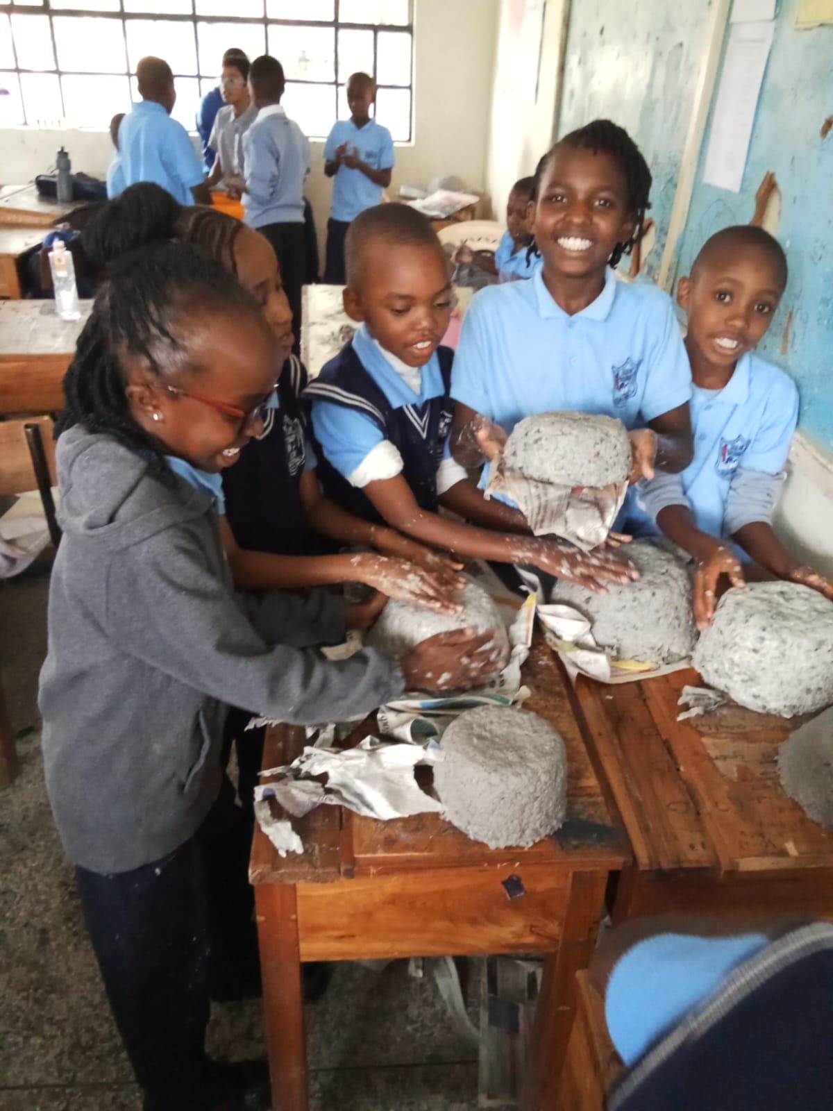 Hands-on classroom learning at Machakos Academy